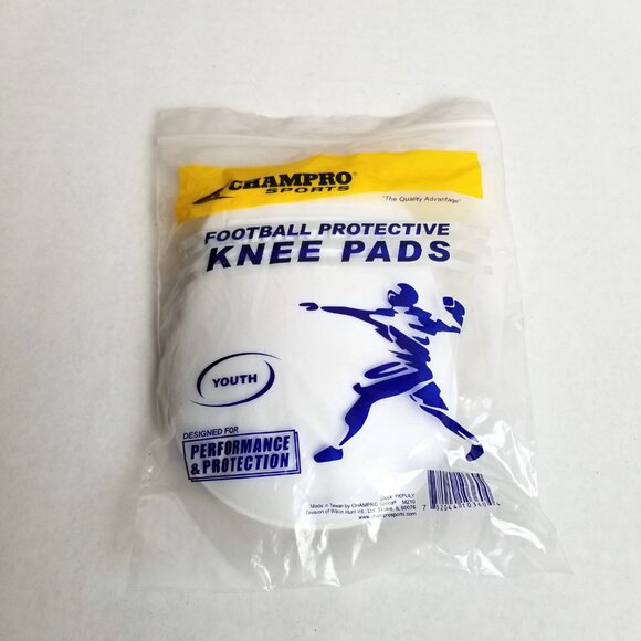 Champro Youth Football Knee Hip Protective Pads Ultra Light Foam NEW 4 Piece Set - Picture 2 of 5